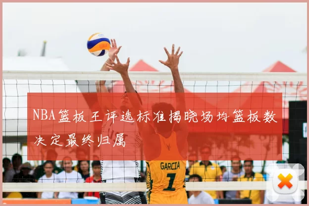 NBA篮板王评选标准揭晓场均篮板数决定最终归属