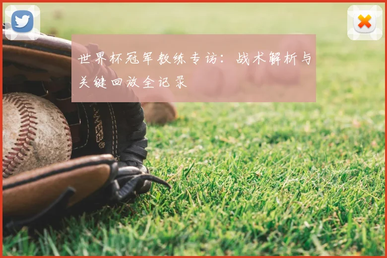 世界杯冠军教练专访:战术解析与关键回放全记录